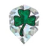 Dart World X-tras Three Leaf Clover Dart Flights - Set of 3
