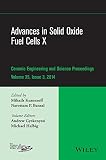 Advances in solid oxide fuel cells X : a collection of papers presented at the 38th International Conference on Advanced Ceramics and Composites, January 27-31, 2014, Daytona Beach, Florida