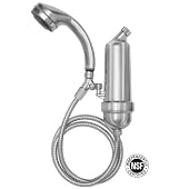 Essence SHW-7 Shower Filter System with Hand-held Wand (Brushed Nickel)