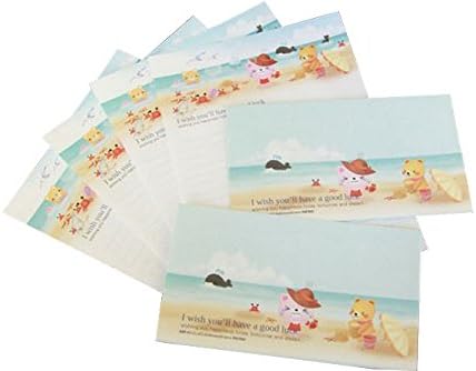 SCStyle 32 Cute Lovely Kawaii Natural Design Writing Stationery Paper with 16 Envelope