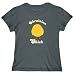 T-Shirt Womens Dark Silver " Ukrainian Chick " Countries