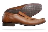 Base London Angle Mens Slip on Shoes - Tan