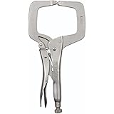 IRWIN Tools VISE-GRIP Locking C-Clamp, Original, Regular Tip, 11-inch (19)