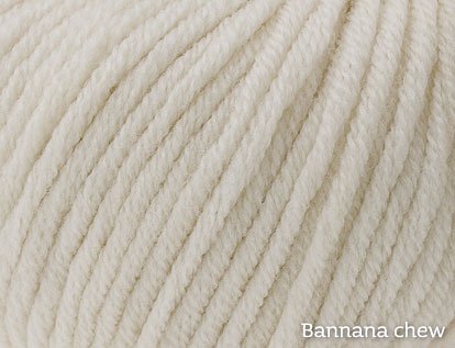 Childrens Toyshop  Toys : Kokobino - Knit Your Own -  Pure Extra Fine Merino Yarn, 4 ply 6 pack of 25g in Banana Chew EFM00116