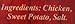 Smokehouse 100-Percent Natural Chicken And Sweet Potato Combo Dog Treats, 8-Ounce