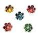 Kurt Adler UL1167M 2-Layer Multi-Colored Lily Mini Light Set, 35 Light