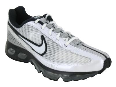 Nike Men's NIKE AIR MAX 360 III RUNNING SHOES 13 (WHITE/METALLIC SILVER/BLACK)
