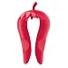 Koziol Bea Strawberry Corer, Raspberry Red