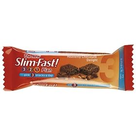 Slim.Fast! Heavenly Chocolate Snack Bar - 24 x 24g (Pack of 24)