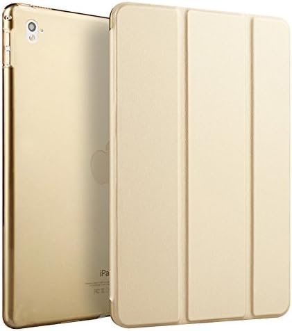 iPad Pro 9.7 Case MeieaS Slim Light Design and Firm Stand Position Cover Case with Auto Sleep/Wake for iPad Pro 9.7" (2016 edition) (Gold)