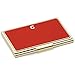 Kate Spade New York Initial Business Card Holders, C, Red