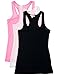 Caramel Cantina 3 Pack Cotton Racerback Tank Top