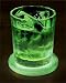 Outdoor Living : Glow in the Dark Drinks Coaster - Green
