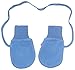 Zutano Unisex Baby Cozie Lined Mitten, Periwinkle, One Size