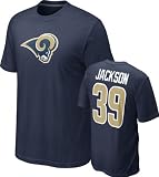 Steven Jackson #39 Navy Nike St. Louis Rams Name & Number T-Shirt
