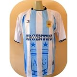 2010 SOUTH AFRICA WORLD CUP ARGENTINA MENS SOCCER JERSEY SIZE LARGE