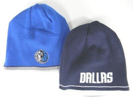 NBA Men's Reversible Knit Hat - Kc35Z, Dallas Mavericks, One Size