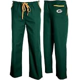 Green Bay Packers Green Basic Unisex Solid Scrub Pants (X-Large)