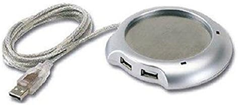 USB Tea Coffee Cup Mug Warmer 4 Port USB Hub For PC Notebook Heater Pad