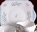 Kitchen & Housewares : Shelley Blue Rock Cake Plate