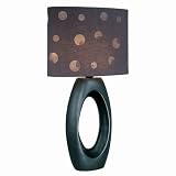 LS-2758 - Fissure Black Table Lamp