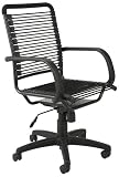 ITALMODERN Bungie High Back Office Chair, Black Bungies / Graphite Black Frame