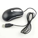 41dkuY0yevL. SL160  NEEWER® Wired USB PC Laptop Computer Optical Mouse *Black and White*