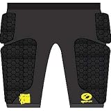 OPTIMUM Junior League XIII Impact Shorts , BLACK/YELLOW, MINI