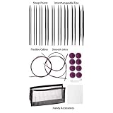 Knit Picks Options Interchangeable Nickel Plated Circular Knitting Needle Set
