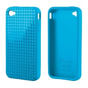 Speck Products PixelSkin HD Case for iPhone 4 (Blue)