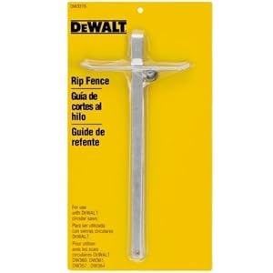 DEWALT DW3278 Circular Saw Rip Fence for Models DW360, DW361, DW364, and DW357 by 