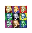 Albert Einstein - Pop Art - 16 x 16 Poster