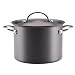 Anolon Nonstick Hard-Anodized 5-Quart Covered Stockpot with Hard-Anodized Lid