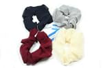 10 x Haarschmuck Stoff Haargummi Zopf...