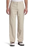 Callaway Men's Flat Front Solid Pant (Silver Lining, 42 x 34)