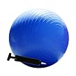 Burst Resistant Yoga/Exercise Ball with Pump, Royal Blue 65 cm Diameter