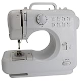 Michley Lil' Sew and Sew LSS-505 Combo Mini Sewing Machine, Electrical Scissors and 42-Piece Sewing Kit