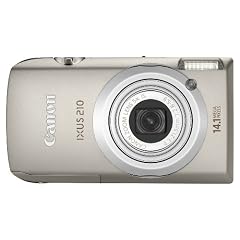 Canon IXUS 210 Digitalkamera (14 Megapixel, 5-fach opt. Zoom, 8.9 cm (3.5 Zoll) Full-Touchscreen, bildstabilisiert) silber