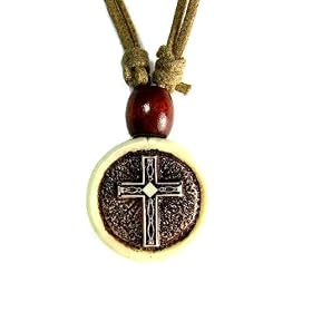 The Cross Pendant with Adjustable Slip Knot Necklace