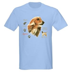 Buy Afghan Hound T-Shirt by Shakespeareteehouse