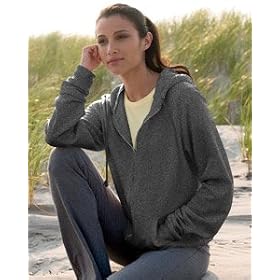 Buy American Apparel Unisex Flex Fleece Hoodie - Salt and Pepper by A&E Designs