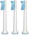 Philips Sonicare Ultra Soft Sensitive Replacement Toothbrush Heads for Sonicare Electric Rechargeable Toothbrush, 3 Count,  Standard, HX6053/64