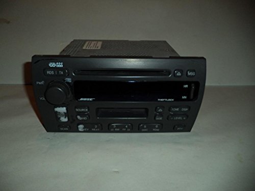 02 05 04 Cadillac Deville Seville Radio Cd Player Tape