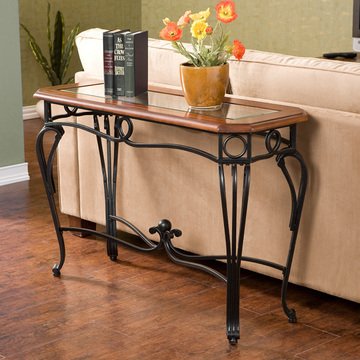 Prentice Black Sofa Table