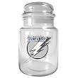 Tampa Bay Lightning 31oz Glass Candy Jar NHL Hockey