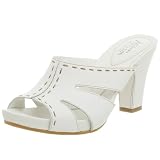  : Clarks Women's Rota Sandal,White,6 M