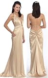 #912 - BEST SELLER - Formal Evening Gown. Elegant Satin finish dress with a open back styling and sweeping full length hemline