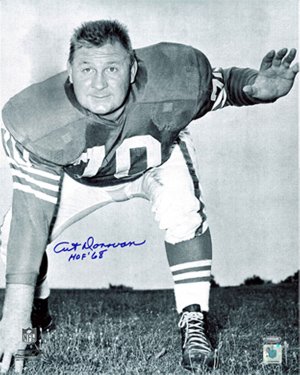 Art Donovan signed Baltimore Colts 8x10 Photo HOF 68
