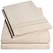 1500 Supreme Collection Full Sheet Sets Beige Cream - Luxury Hotel Bed Sheets and Pillowcase Set for Full Mattress - Extra Soft, Elastic Corner Straps, Deep Pocket Sheets, Full Beige Cream