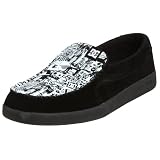  : DC Men's Villian Slip-on,Black/White,8 M